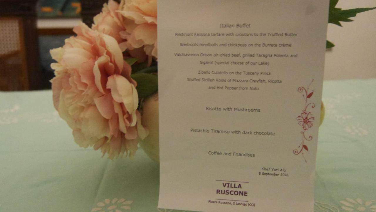 Villa Ruscone Lasnigo Kültér fotó